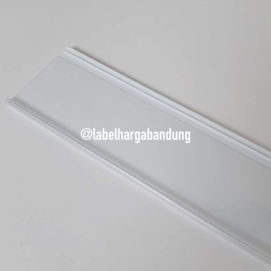

Label Harga - Price Rail - Priece Tag - White/Putih