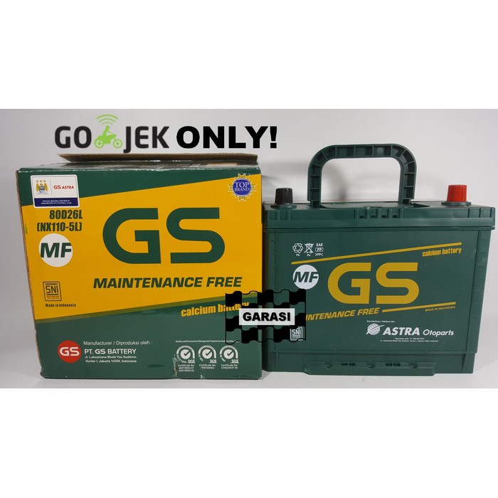 Aki GS MF (kering) 80D26L