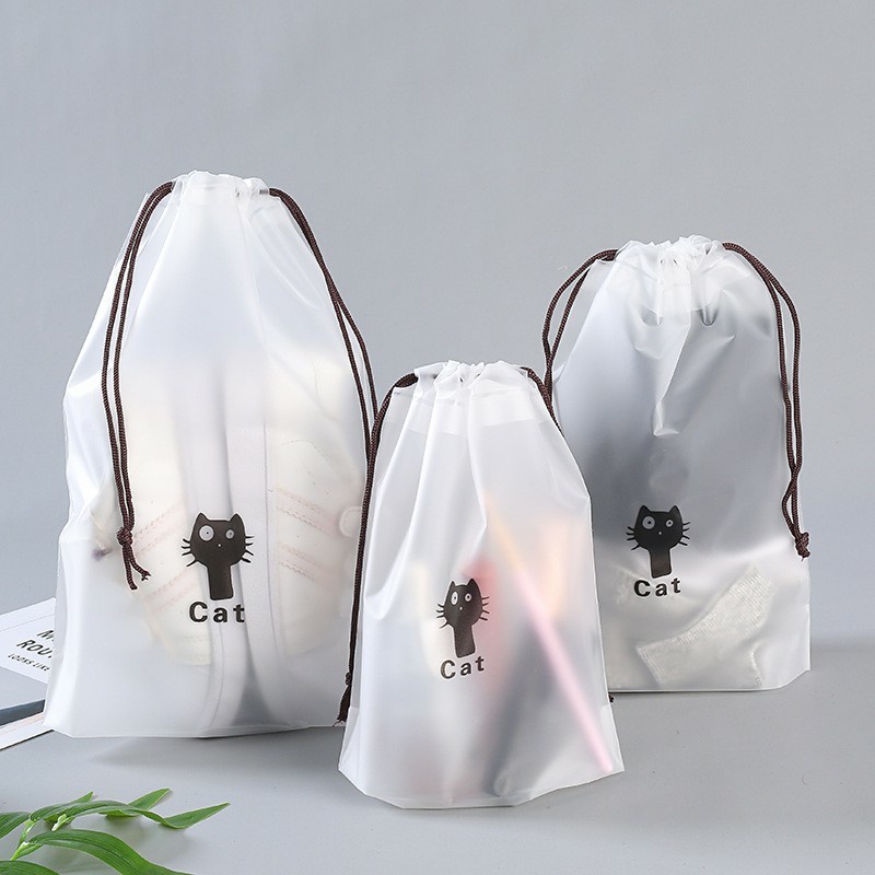 Travel Pouch Organizer Bag Serbaguna /Tempat Penyimpanan Travel Serut Anti air