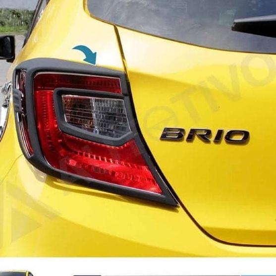 Garnis belakang allnew brio 2019 black doff