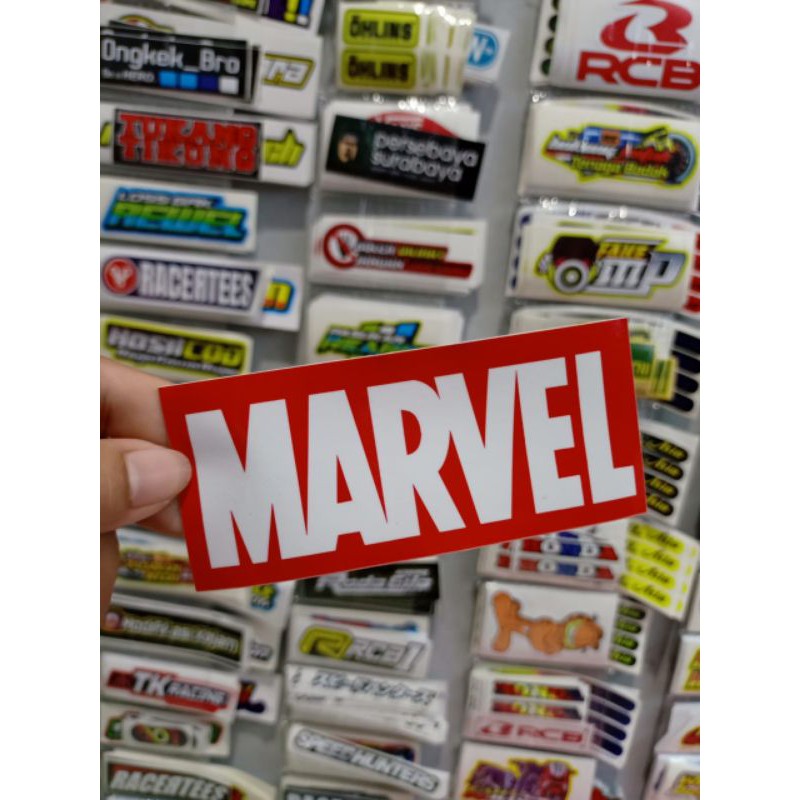 sticker printing MARVEL