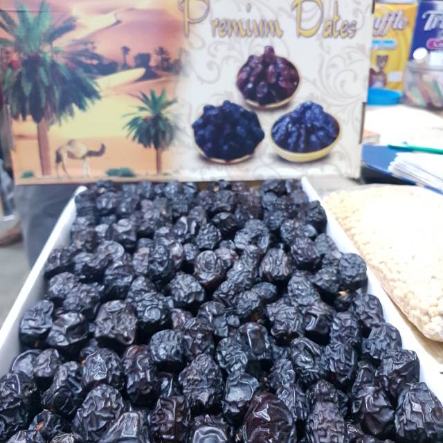 Kurma ajwa atau kurma Nabi 5 Kg jumbo grad 1