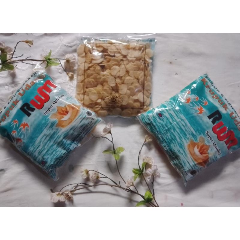 

kerupuk udang unyil RWM -khas karawang kualitas super-500GR Free buble warp