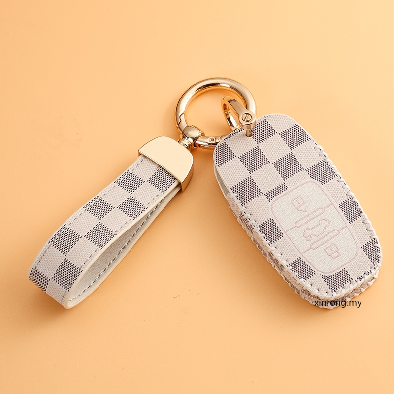 Cover Kunci 3 Gantungan Bahan Kulit Untuk Audi A3 A4 A6 A6L 8L 8V S3