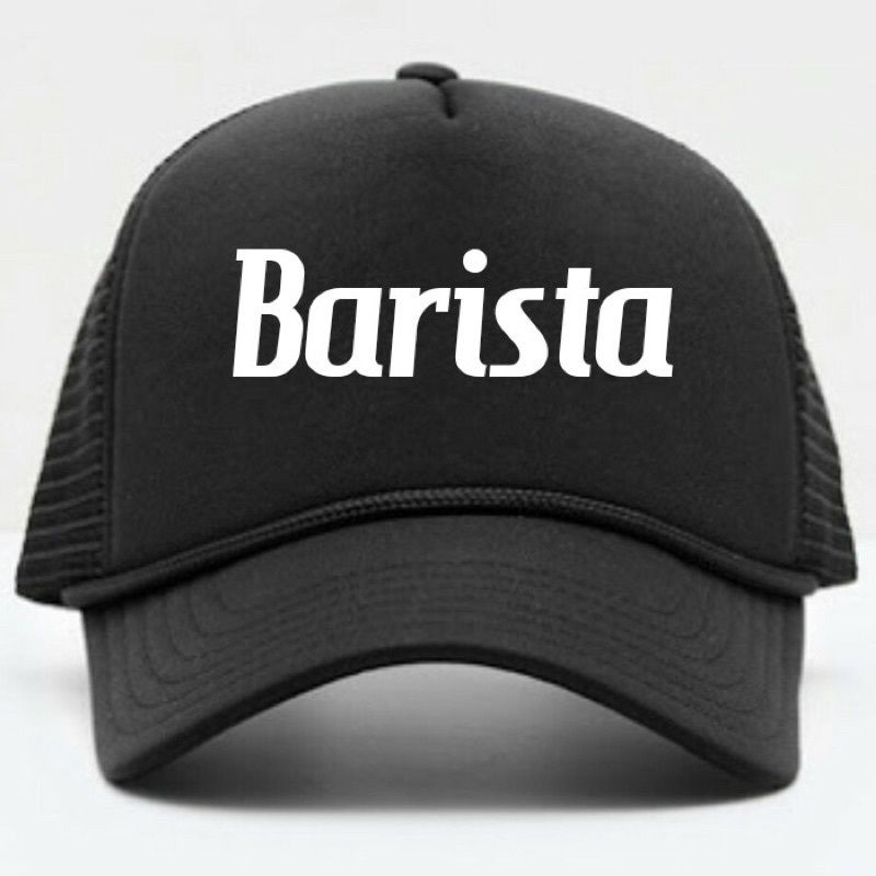 TOPI CUSTOM MURAH / TOPI TRUCKER CUSTOM BARISTA / CUSTOM TOPI JARING