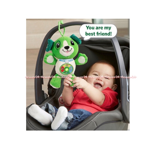 Leapfrog Sing &amp; Snugge Scout Green Mainan Boneka Bisa Bernyanyi Warna Hijau Leap frog Sing Snuggle