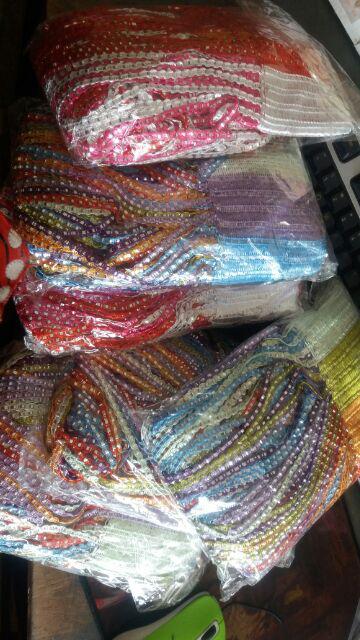 Tirai Gliter Pelangi/combinasi