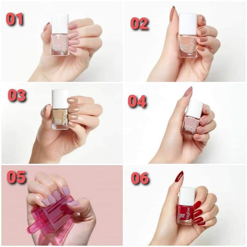 NAIL POLISH MS GLOW PEEL OFF KUTEK HALAL BP
