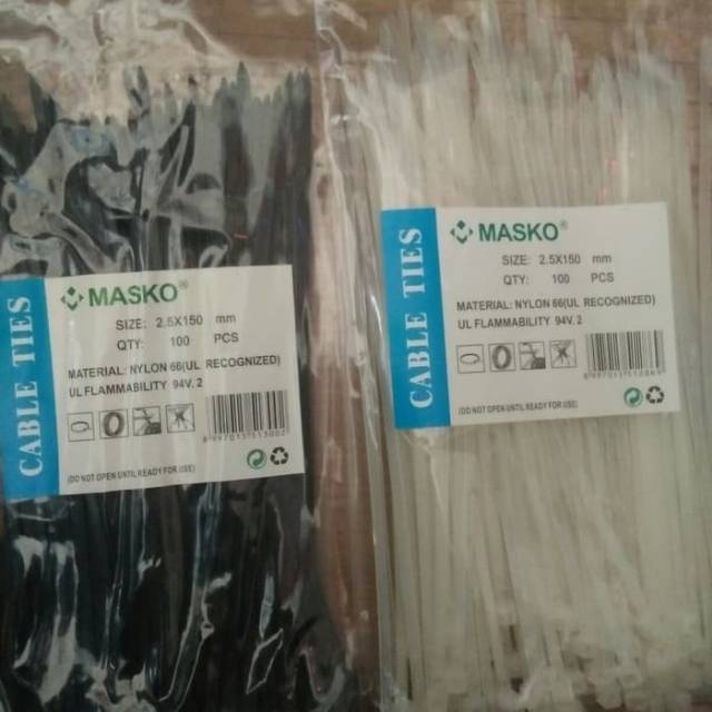 Kabel Ties / Cable Tie 2,5 x 15cm (isi 100pcs)