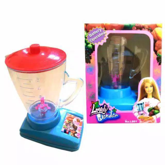 OCT 2411 Ready stock blender mainan anak edukasi perempuan murah dan terlengkap menggunakan baterai