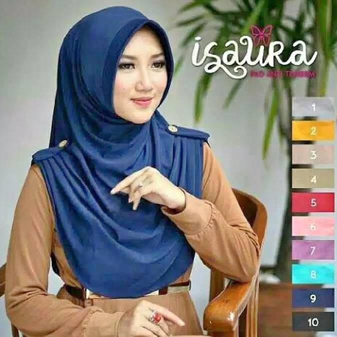 Hijab/jilbab instan ISAURA jersey