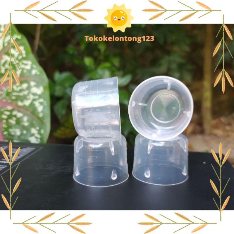 Gelas Takar Obat 15 ML/Gelas Ukur Obat/Measuring Cup 15 ML PP