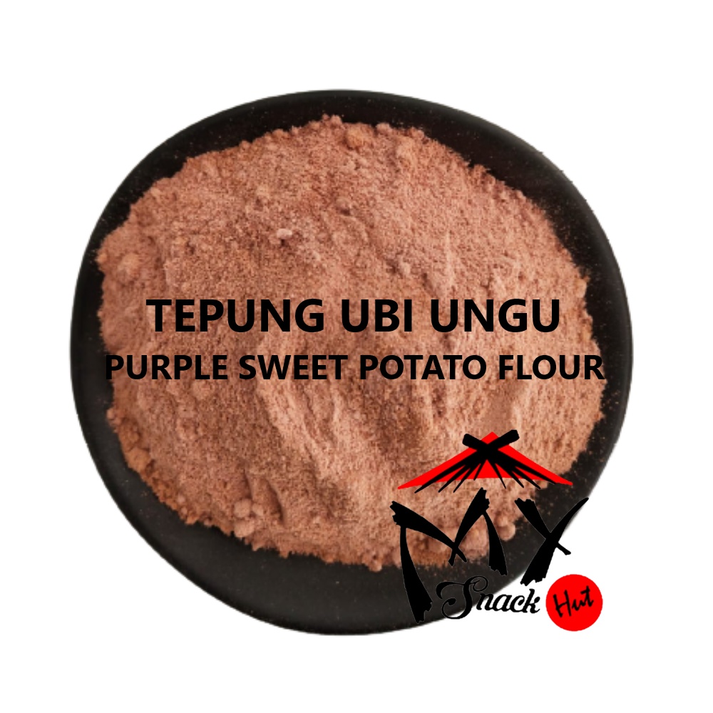 TEPUNG UBI UNGU 100GR - BUBUK SERBUK PURPLE SWEET POTATO MURNI MPASI UBE YAM POWDER FLOUR 紫甘薯