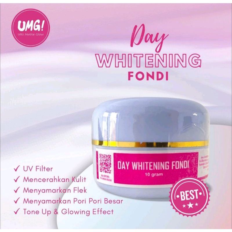 UMG DAY WHITENING FONDI ULTI MATTE GLOW bpom