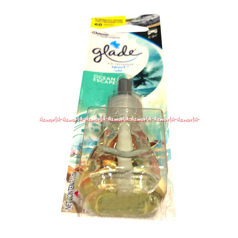 Glade Air Freshener Sport Refill Pengharum Ruangan Mobil 60 Hari Parfum Mobil