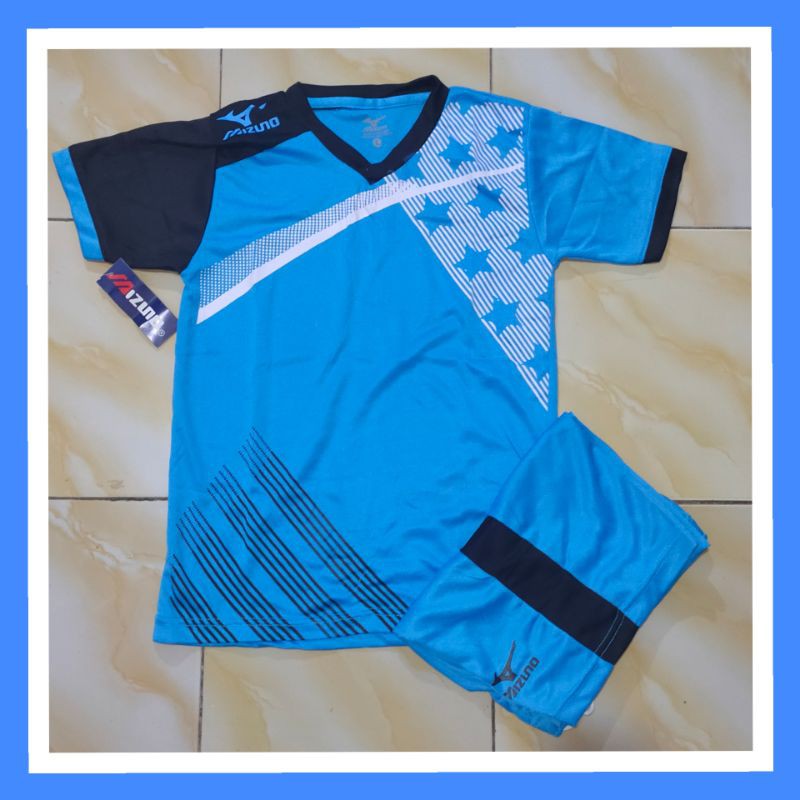 Olahraga Anak /baju anak laki laki dan perempuan /jersey Mizu Jersey Bola Futsal Volly Badminton-1