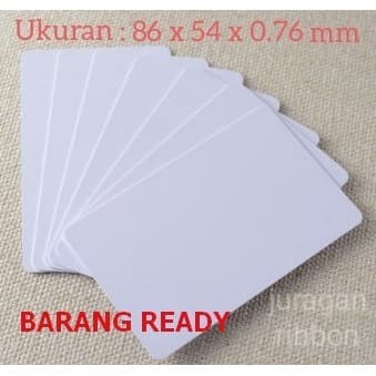 

Mudah Inkjet Id Card Harga Per Box ( Satu Kotak Isi 230 Pcs ) High Quality Bergaransi