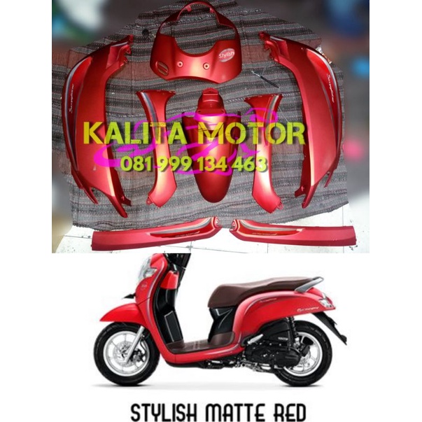 Cover body Scoopy led scopy stylish 2018