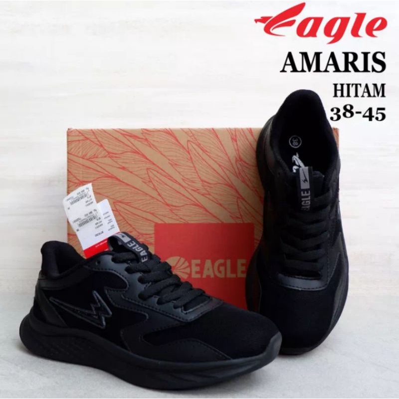 sepatu sneakers eagle - eagle original - amaris - sepatu pria - sepatu olahraga - sepatu tali - hita