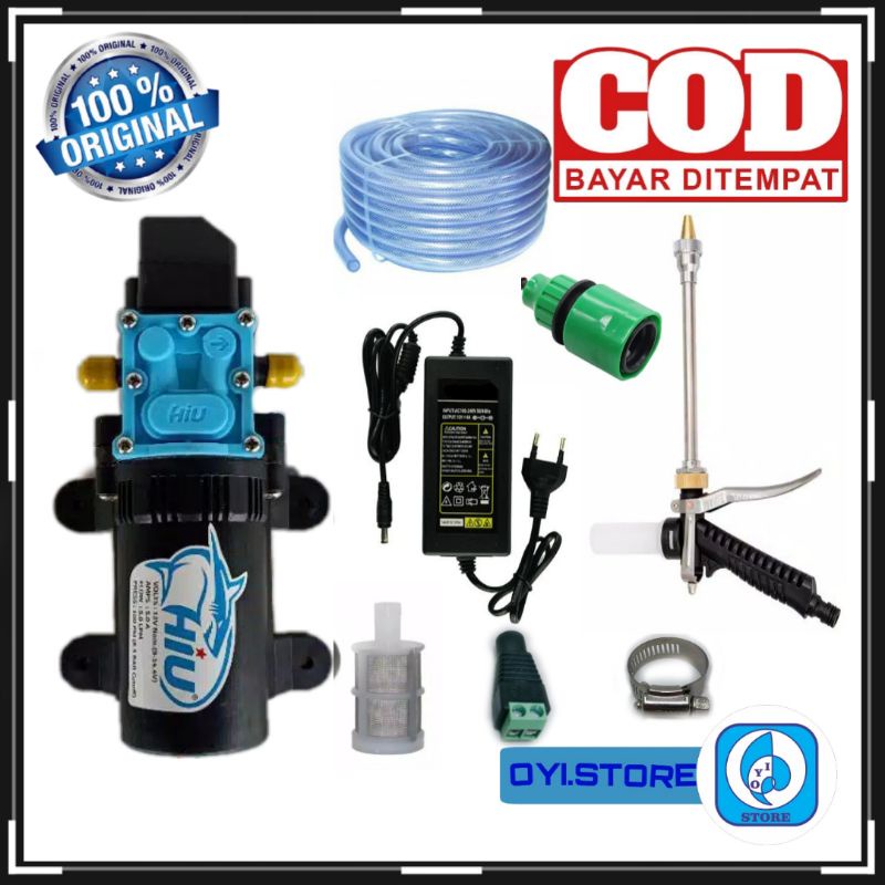 PAKET JET CLEANER HIU PLUS TEMPAT SABUN ALAT CUCI MOTOR CUCI MOBIL CUCI AC PAKET CUCI MOTOR HIU