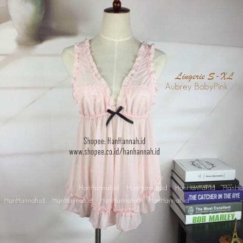 S-XXL Premium Halus / Hannah Lingerie Sexy Original Baju Tidur Seksi Transparan Hot Cantik Isi Seserahan Pengantin S M L XL XXL 655