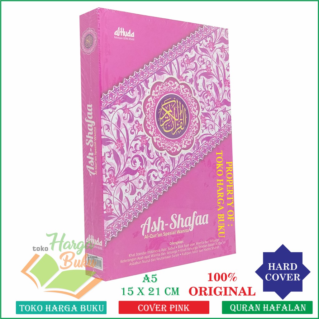 Foto Al-Quran Ash-Shafaa - Al Quran Ash Shafa Spesial Wanita A5 HC GIP