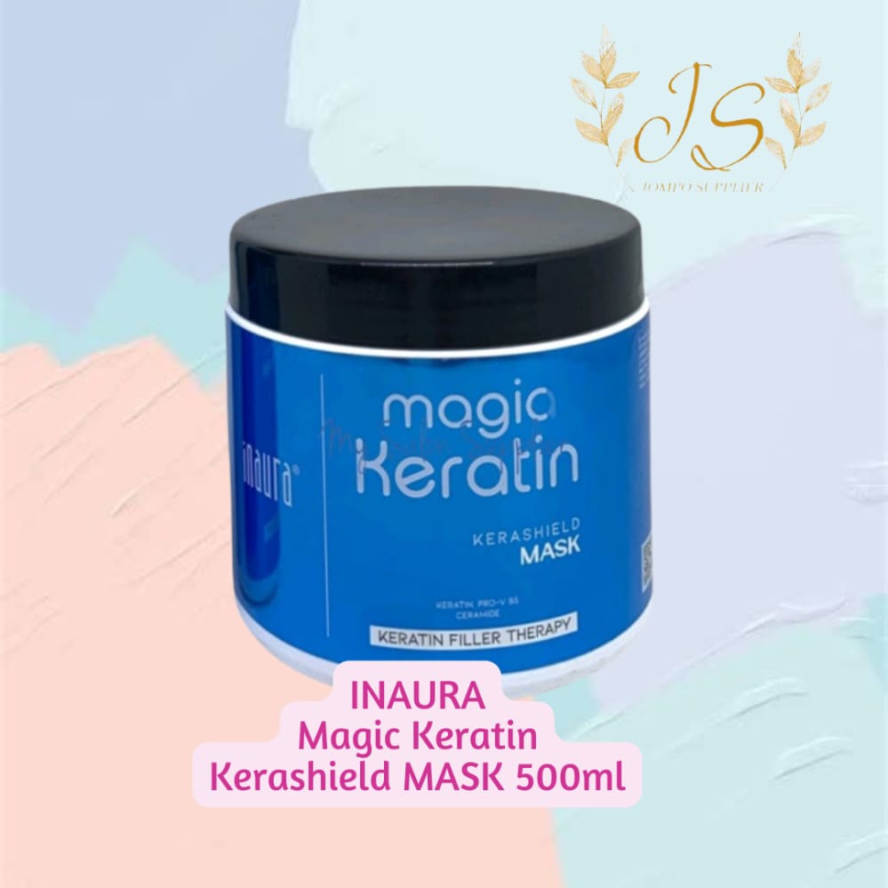 Jual INAURA MAGIC KERATIN KERASHIELD HAIR MASK 500ML | Shopee Indonesia