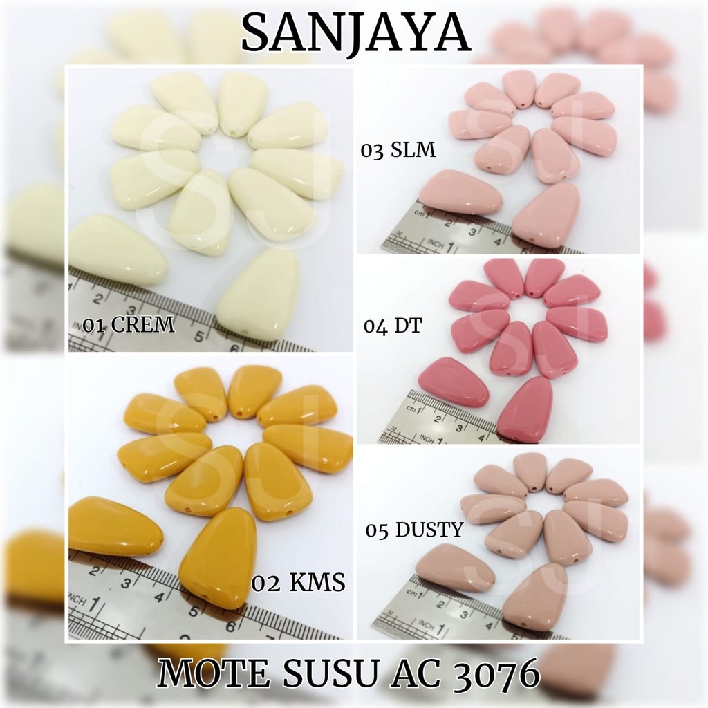 MOTE SUSU / MANIK SUSU / MANIK SUSU GLOSSY / MANIK SUSU BENTUK / MOTE SUSU AC 3076