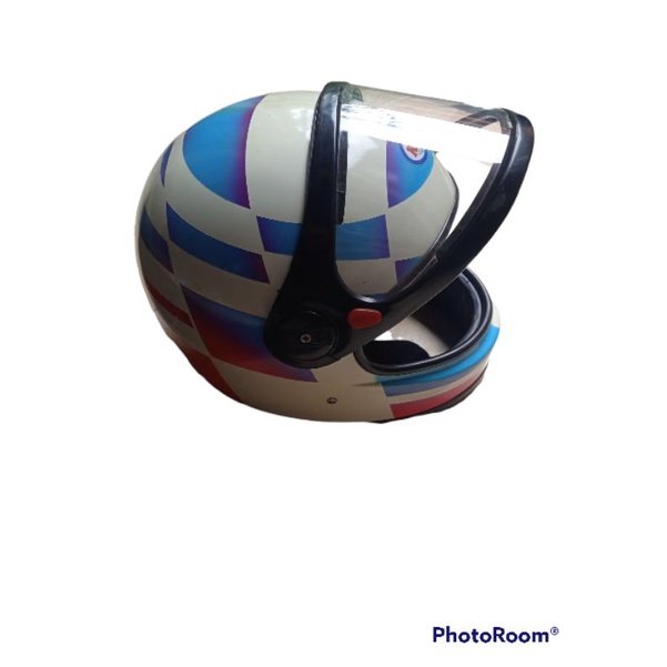 helm full face jadul second merk KJP