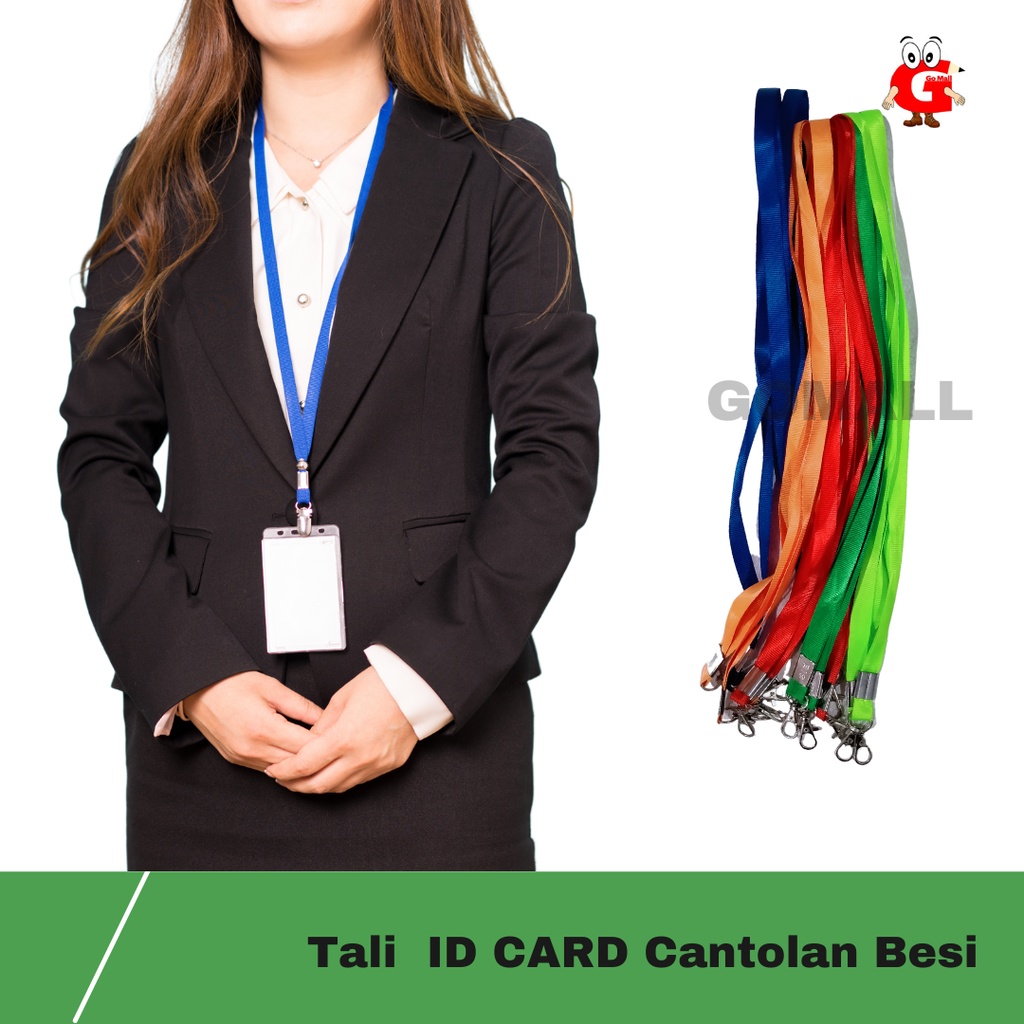 

Tali ID Card / Tali Name Tag / Tali ID card cantolan Besi murah