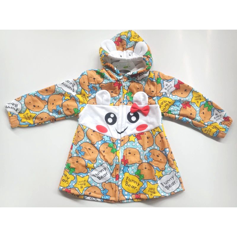 Jaket Bayi Balita 9bln-2Thn Perempuan / Jaket Sepeda Motor Bayi