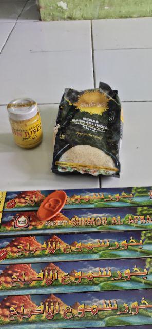 Dupa Shumou Al Afrah - Dupa Haji - Agarbatti - Surrati Hio India Bukhur Stik Lidi Bakoor