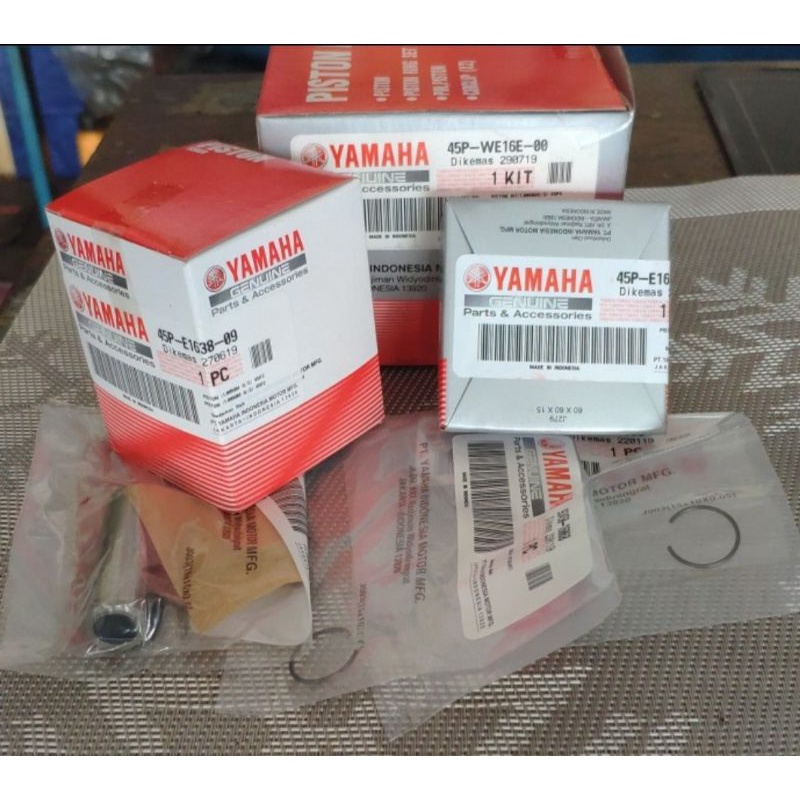 SEHER PISTON KIT BYSON OS 100 ASLI ORI YAMAHA 45P WE16E 00