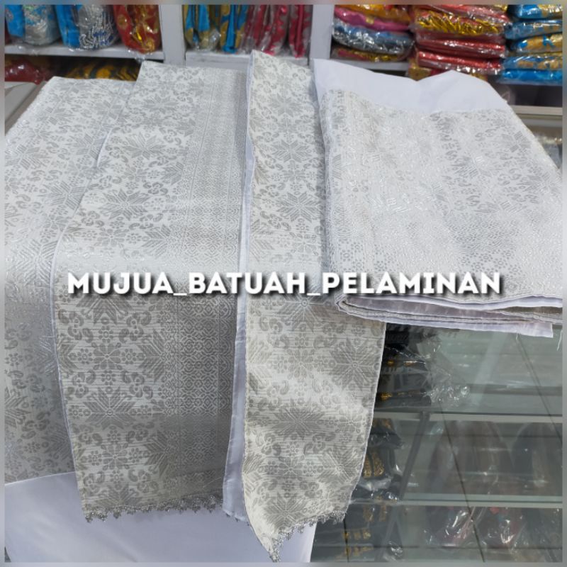 Songket Pengantin Koto Gadang Adat Padang Lengkap Cowok Cewek