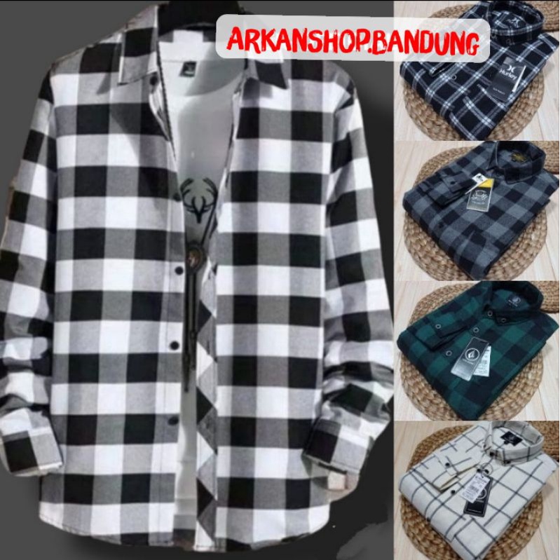 Kameja Flanel Pria Tangan Panjang Original | Kemeja Flannel Pria | Kemeja Pria | Kemeja Surving | Kemeja Printing