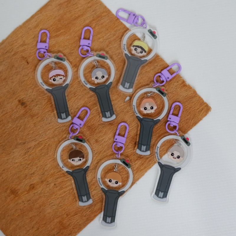 BTS Army Bomb Keychain