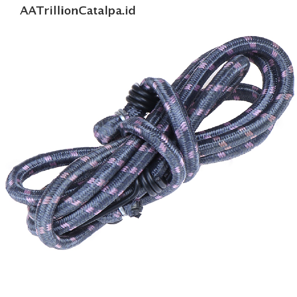 Aatrillioncatalpa 1pc Tali Bungee Elastis 1.5m Dengan Kait Untuk Sepeda