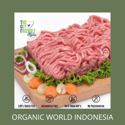 

THE GUT FRIENDLY KITCHEN Ground Veal/ Daging Giling Sapi Muda Grassfed 500g