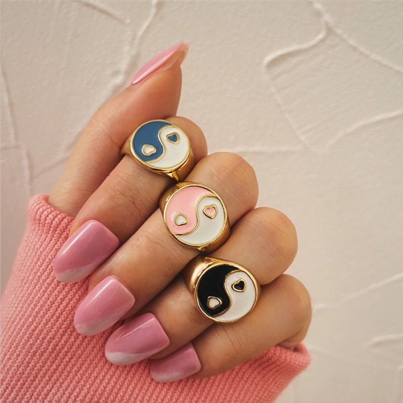 yin&yang signet ring