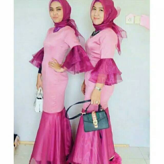 Dress duyung/dress party /dress pesta