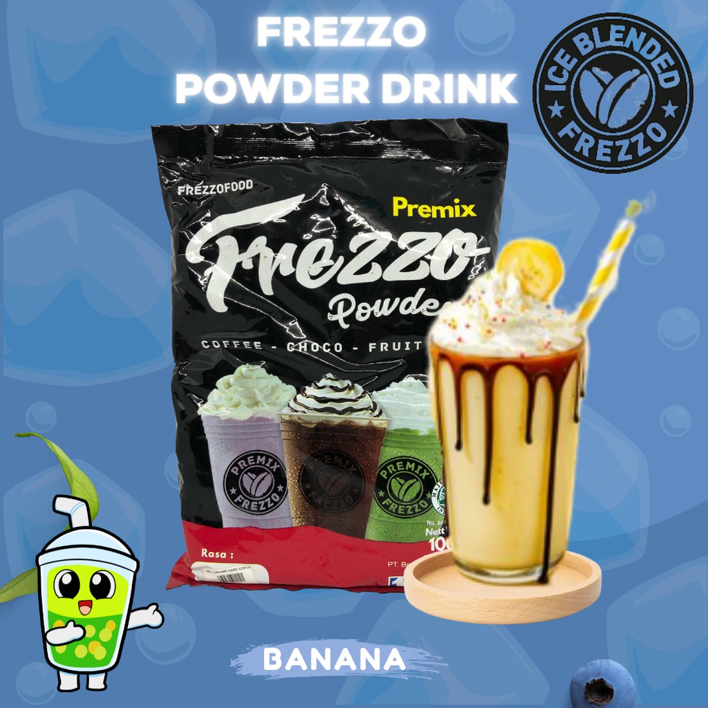 Frezzo Bubuk Minuman Rasa Pisang / Banana Powder Drink 1 Kg