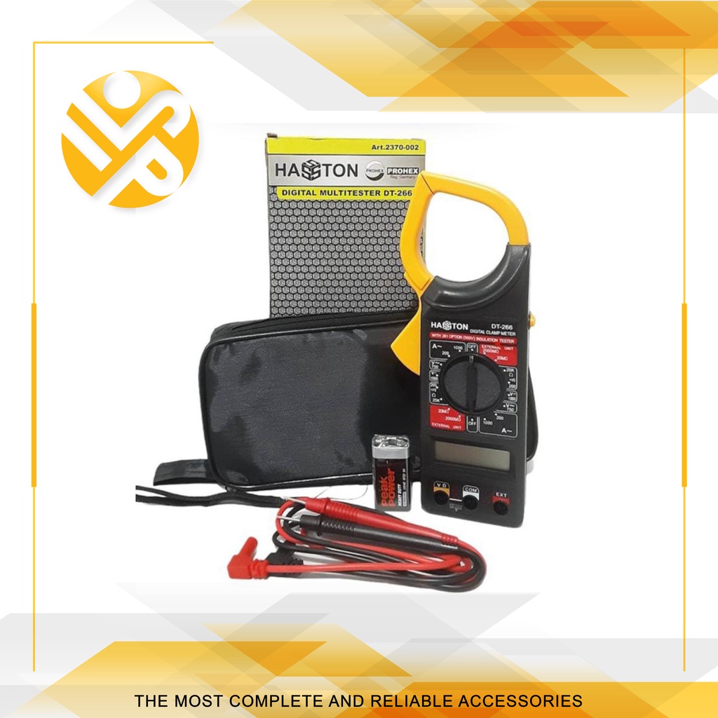 HASSTON PROHEX Tang Amper DIGITAL MULTITESTER DT-266 (2370-002)