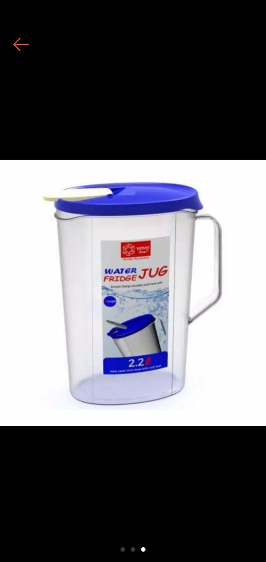 Teko Plastik/ Eskan Plastik/teko Air Minum/ Water Jug Bening