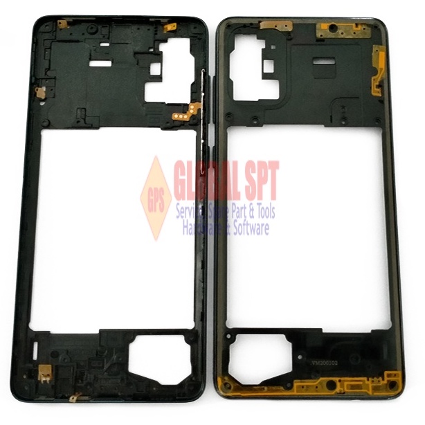 TUTUP BATERAI SAMSUNG A71 / BEZZEL MIDDLE A715