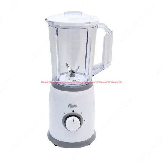 Kris Blender Grinder Jug Bahan Plastik 1.2L Alat Pelumat Untuk Makanan Buah Bahan Plastik Sayuran 1.2Liter Krischef