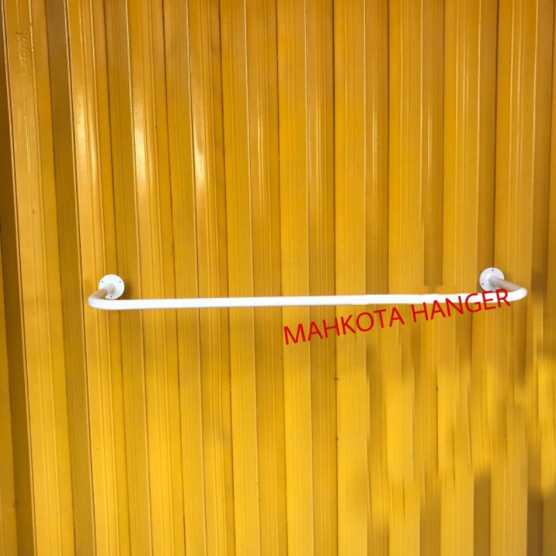 GAWANG BAJU TEMBOK / DINDING UKURAN 1 METER / 100 CM PUTIH