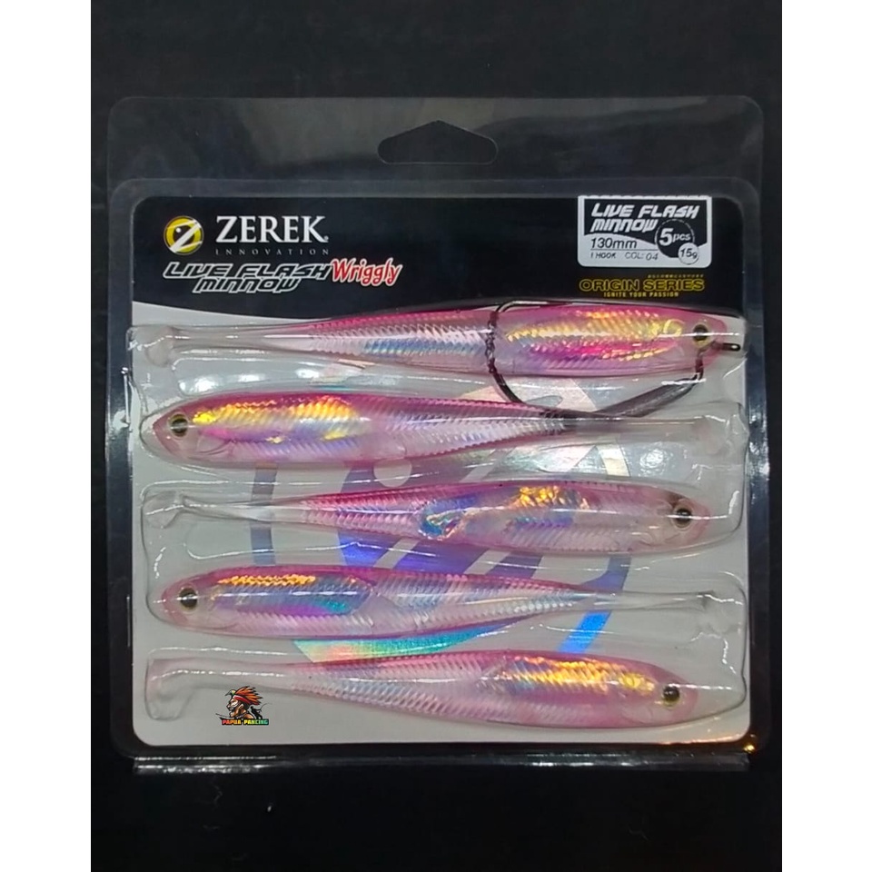 ZEREK LIVE FLASH MINNOW WRIGGLY 130MM 15GR COL. 04