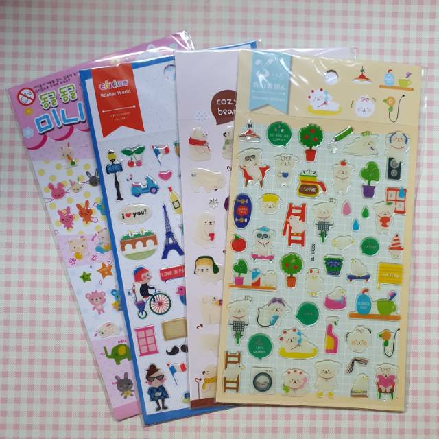 

kawaii sticker for scrapbook and journal