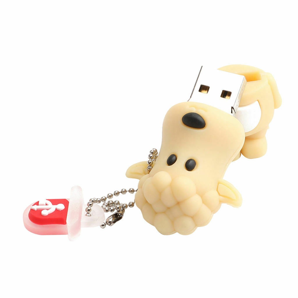 64g Kartun USB Flash Drive U Disk Premium Novelty Animal USB 2.0 Data USB Flash Kartun Domba Lucu