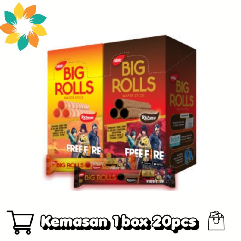 

Nabati Big Rolls Keju & Coklat